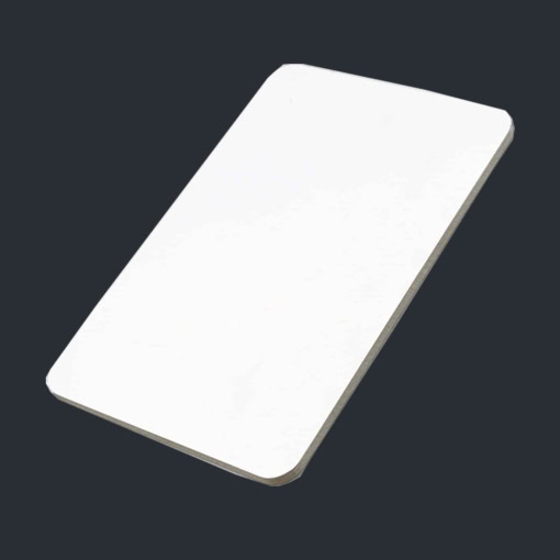 Tấm ốp than tre Casary đơn sắc trắng BF11