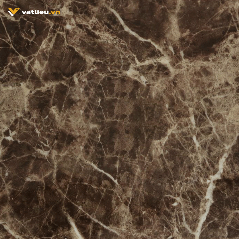 Tấm PVC vân đá Hobiwood 3mm vân đá Marble màu nâu trầm Tấm PVC vân đá Hobiwood 3mm vân đá Marble màu nâu trầm