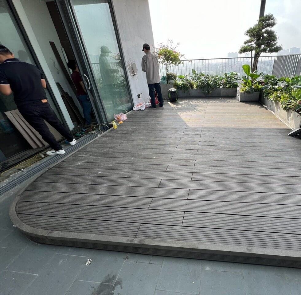 Sàn gỗ nhựa ngoài trời giá tốt cùng báo giá thi công chi tiết 12 Kinh nghiệm chọn lựa sàn gỗ nhựa ngoài trời tối ưu