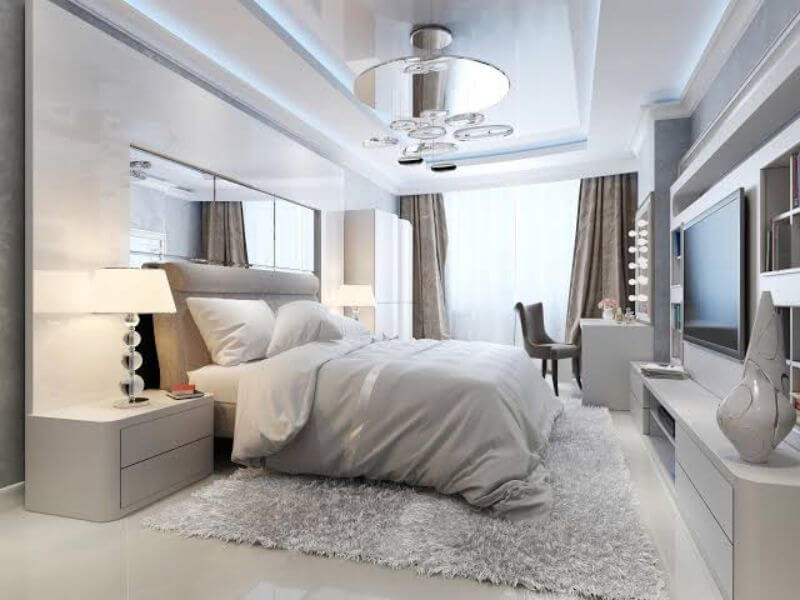 32+ Mẫu trần thạch cao phòng ngủ đẹp hiện đại cho không gian sống 70 Nâng tầm không gian với nghệ thuật chiếu sáng trên trần thạch cao