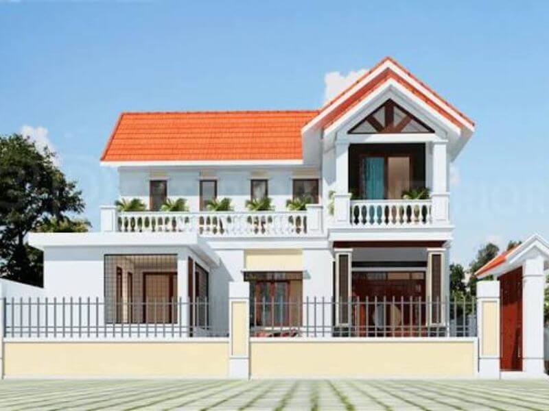 Nhà mái thái đẹp hiện đại dẫn đầu xu hướng kiến trúc năm 2026 25 Xu hướng xây nhà mái thái 2 tầng đẹp