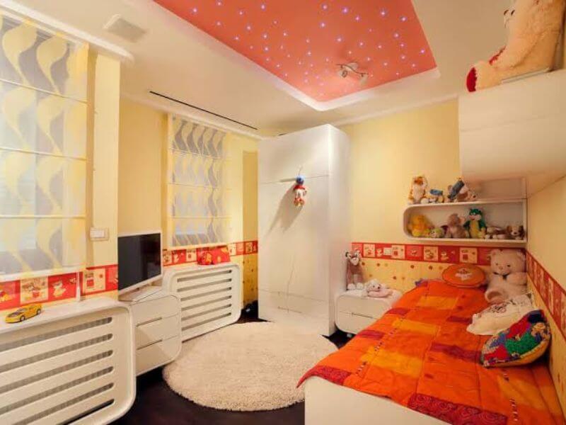 32+ Mẫu trần thạch cao phòng ngủ đẹp hiện đại cho không gian sống 50 Ý tưởng thiết kế trần thạch cao cho không gian của trẻ nhỏ